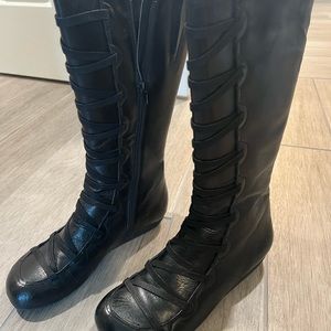 Mix Mooz Black Boots, size 9, Brand New With Box